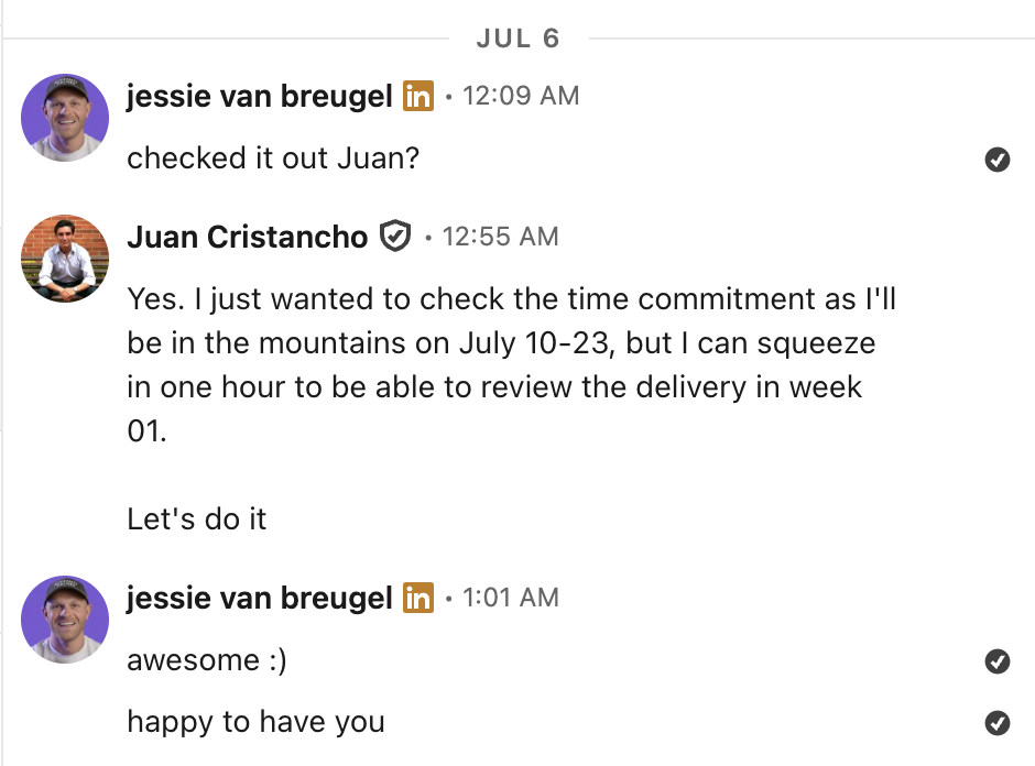 Juan — client conversation or supporting payment screenshot